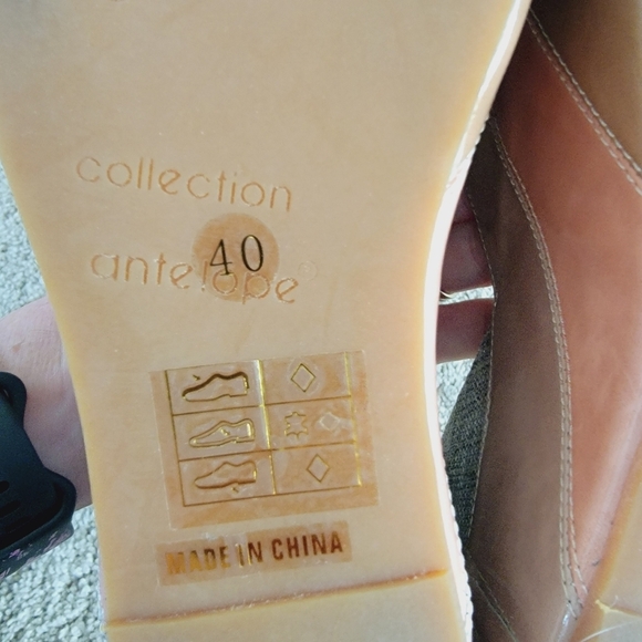 Antelope Platform Wedge Sandals 40 - Picture 10 of 10